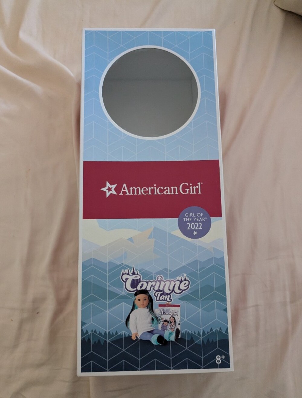American Girl Corinne Tan Empty Doll Box for 18” Dolls
